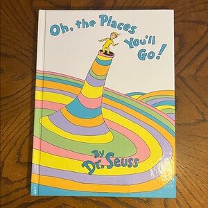 Dr. Seuss kids book | Oh, the Places You’ll Go! hardcover book | vintage 1990